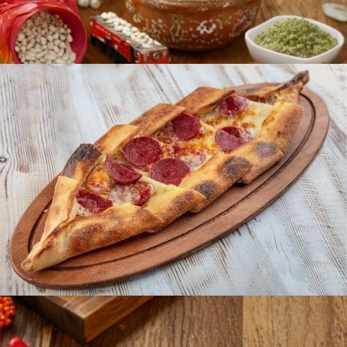 Sucuklu Pide (Normal)